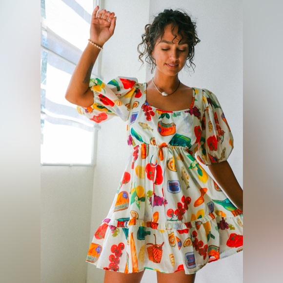 Lisa Says Gah Dresses & Skirts - Lisa Says Gah Ivory Italian Summer Leila Dress